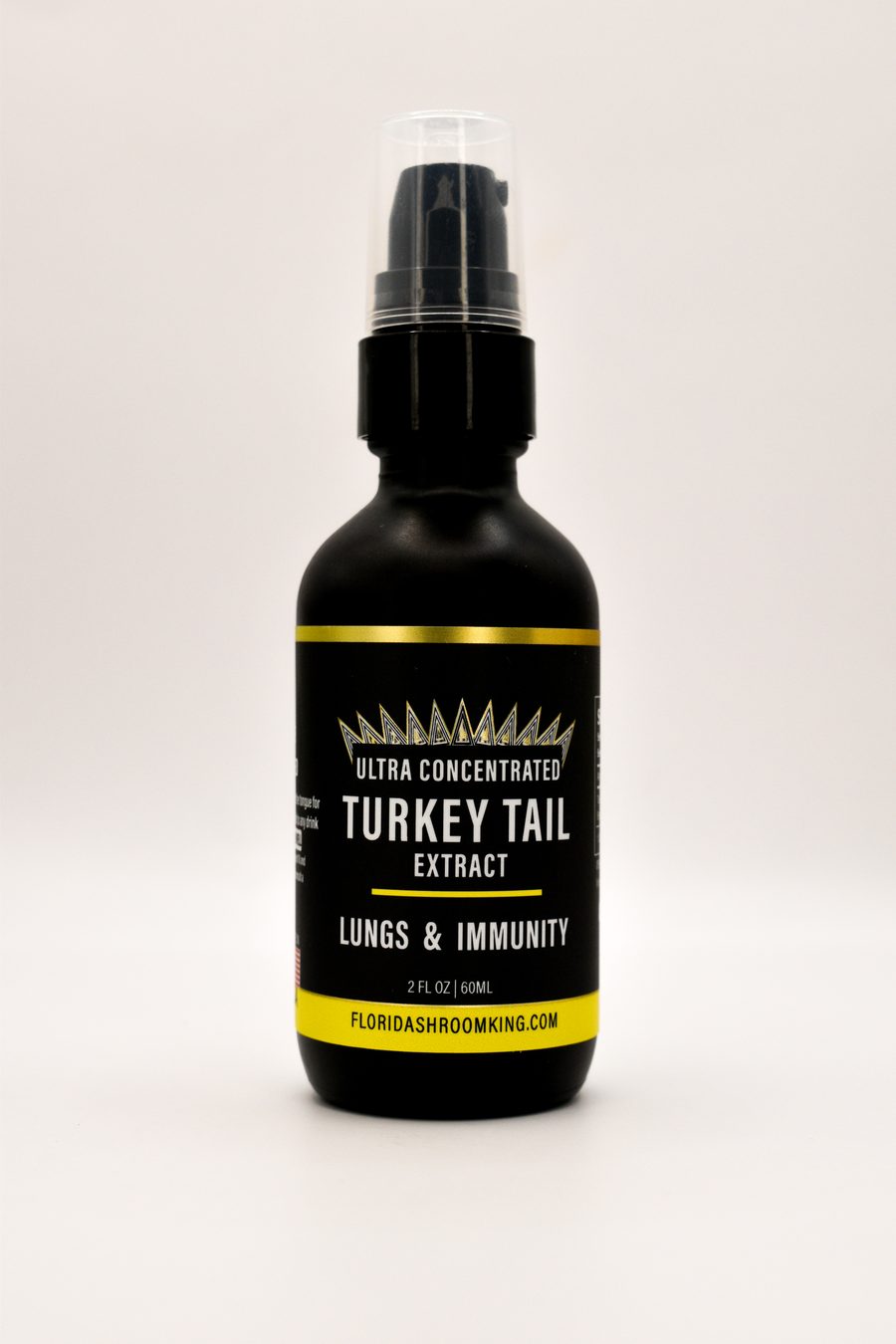 Turkey Tail mushroom extract, 2 fl oz bottle