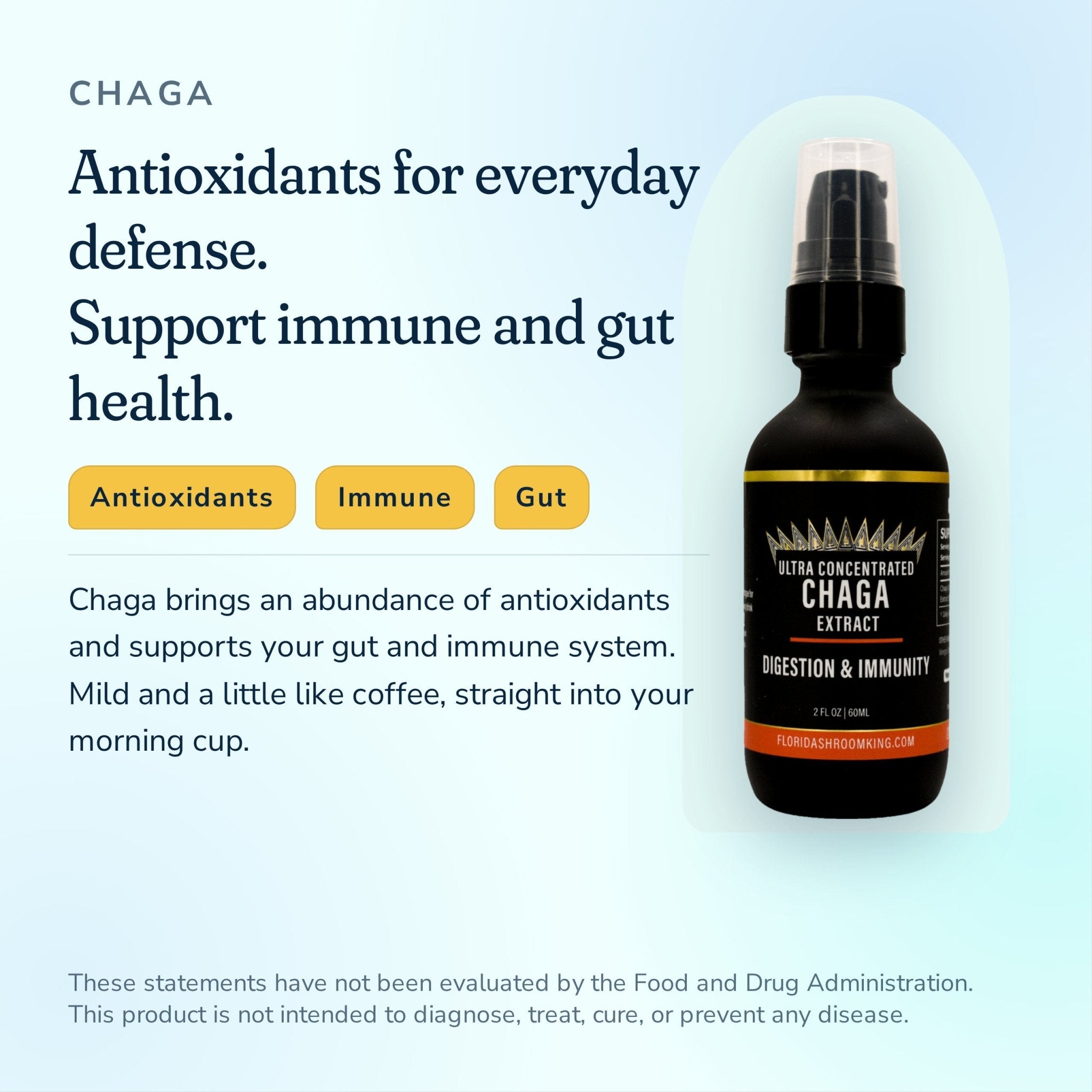 Chaga Triple Extract - Florida Shroom King