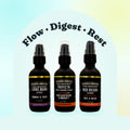 Flow + Digest + Rest Stack by Florida Shroom King, every bottle in the set together